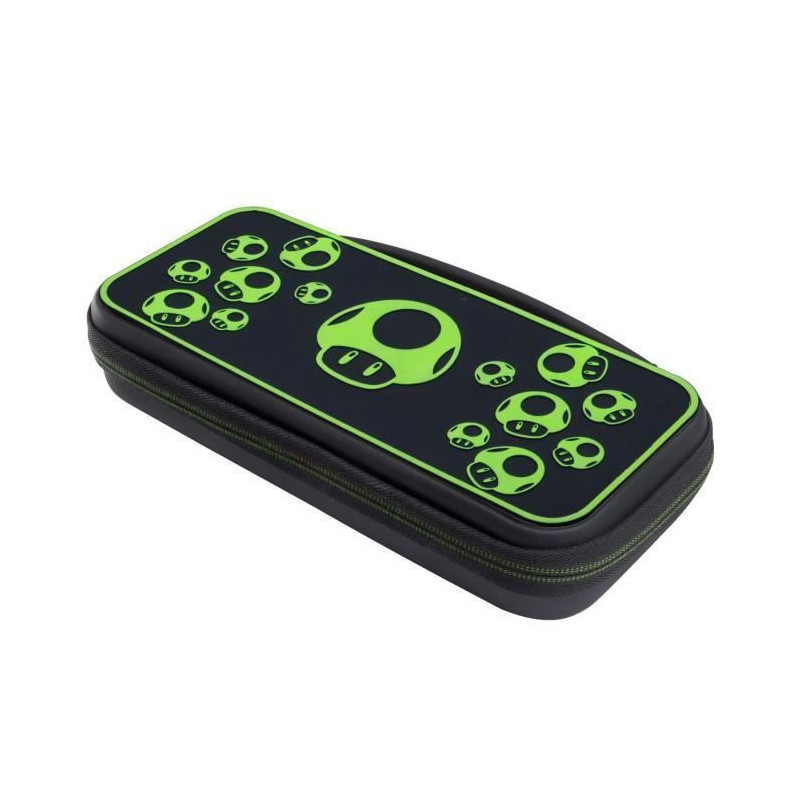 Carrying case - PDP - 1 UP Glow In The Dark - Nintendo Switch - Black