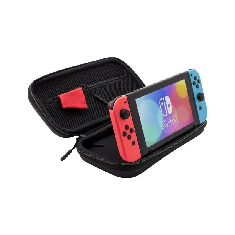 Carrying case - PDP - 1 UP Glow In The Dark - Nintendo Switch - Black