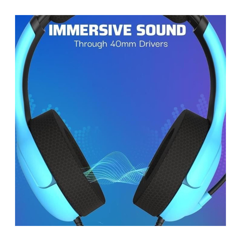 Wired Headset - Airlite - Neptune Blue - Compatible with PS4/PS5 - Boo