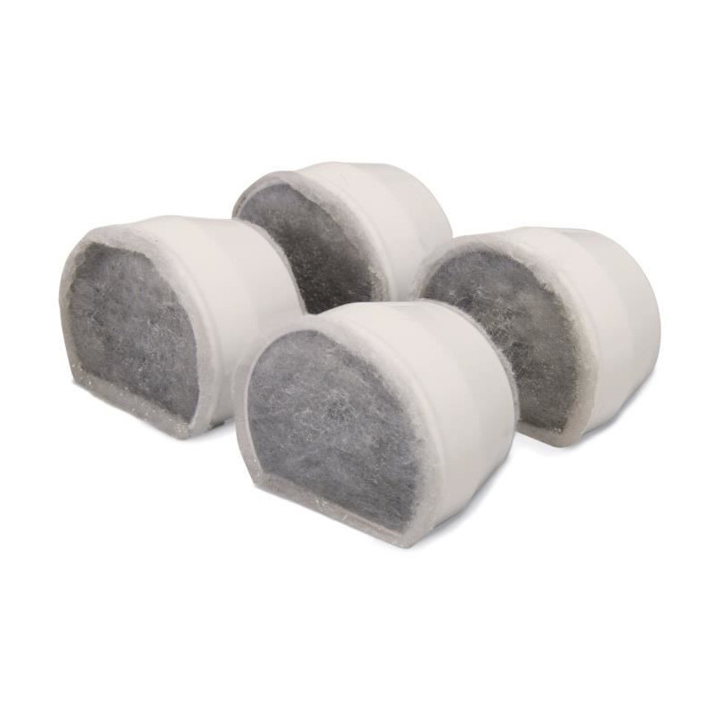 DRINKWELL 4 Charcoal Replacement Filters for Avalon and Pagoda Fountai