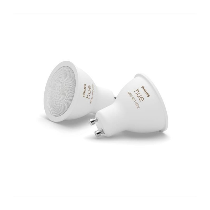 PHILIPS brand connected LED bulbs, offering adjustable brightness and