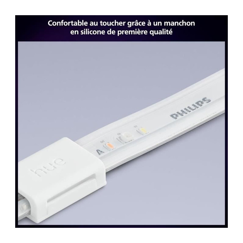 Connected strip - Philips Hue - Solo Lightstrip - 5 m - White - Integr