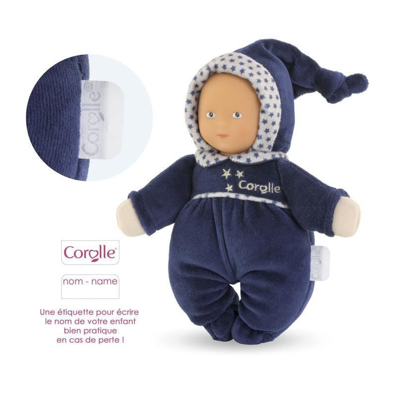 My Doudou - COROLLE - Babidoux Marine Reves d'Etoiles - 20cm - From Bi