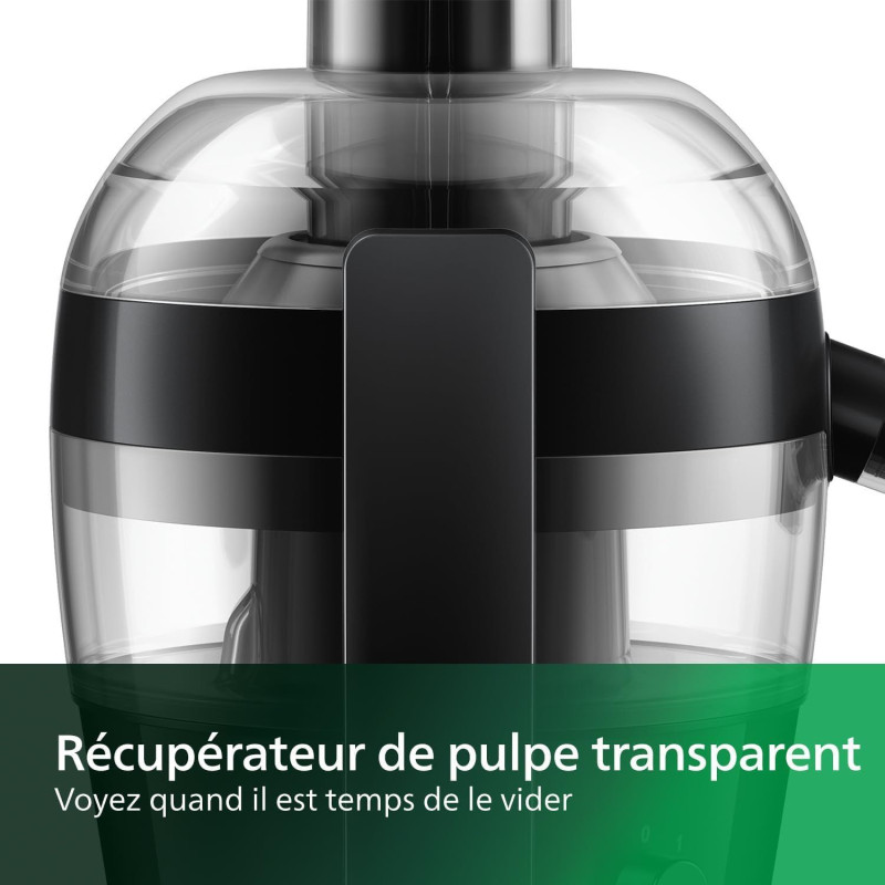 Centrifuge - PHILIPS - HR1832/00 - 500 W - 1.5 L - Black