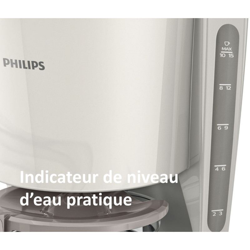 Filter coffee maker PHILIPS Daily HD7461 / 00 - Beige
