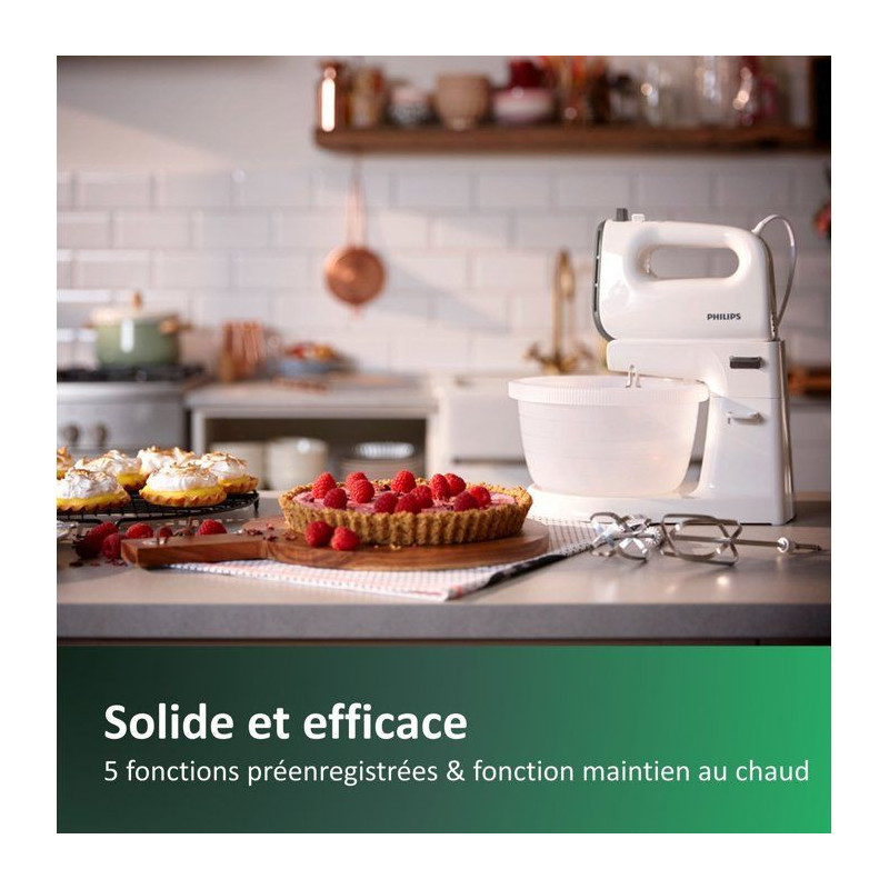 Mixer - PHILIPS - HR3745/00 - 450 W - 3 L - White