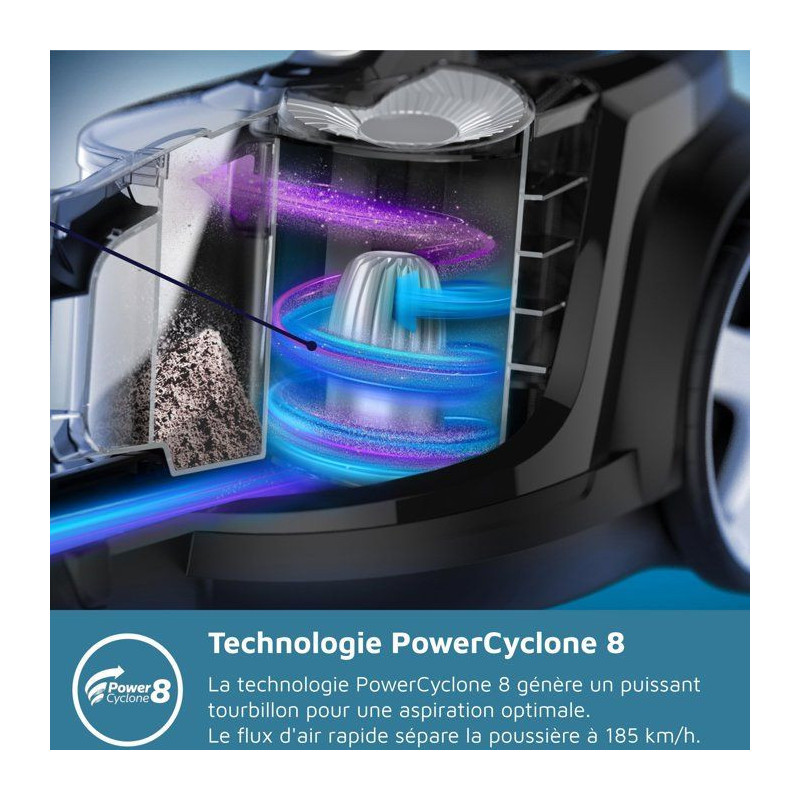 Philips FC9729/09 Powerpro PowerPro Expert Bag Without Bag - 650W - 76