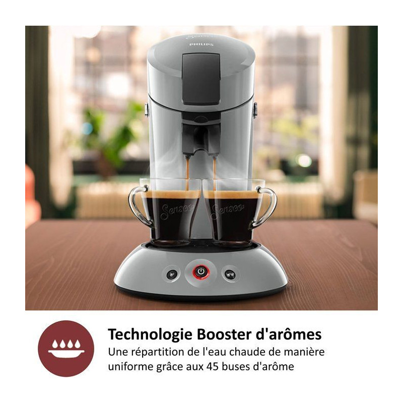 Coffee machine Dosette Senseo Original Philips HD6553/71, aroma booste