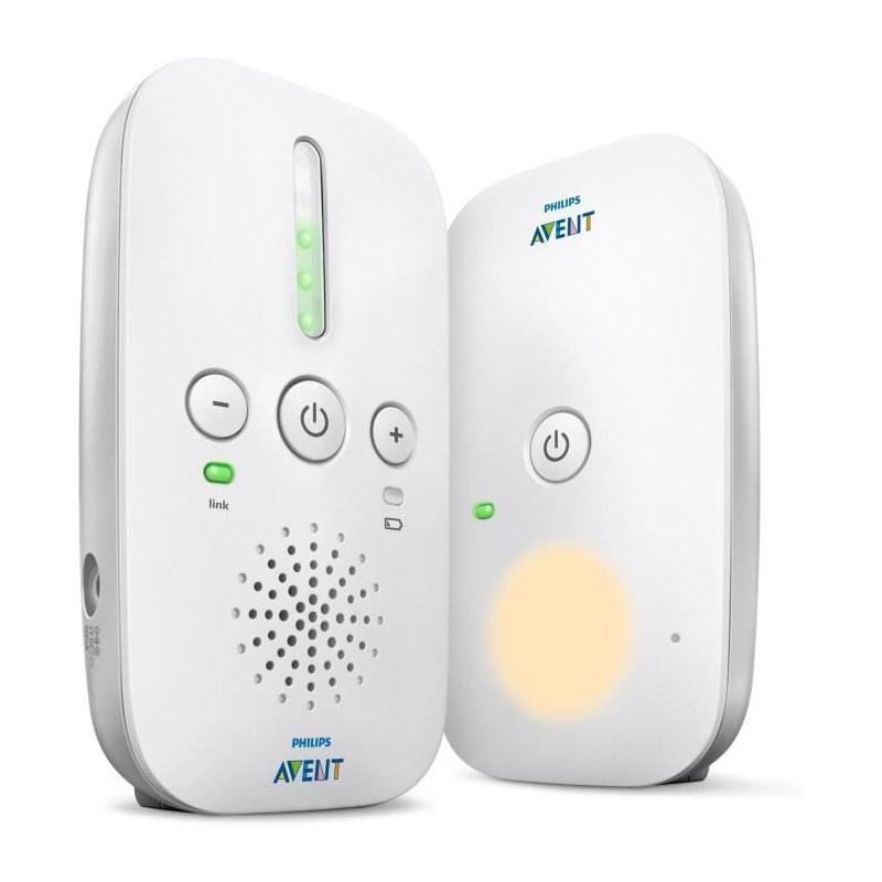Philips Babyphone DECT SCD502 / 26 - On battery or mains - Range 300m