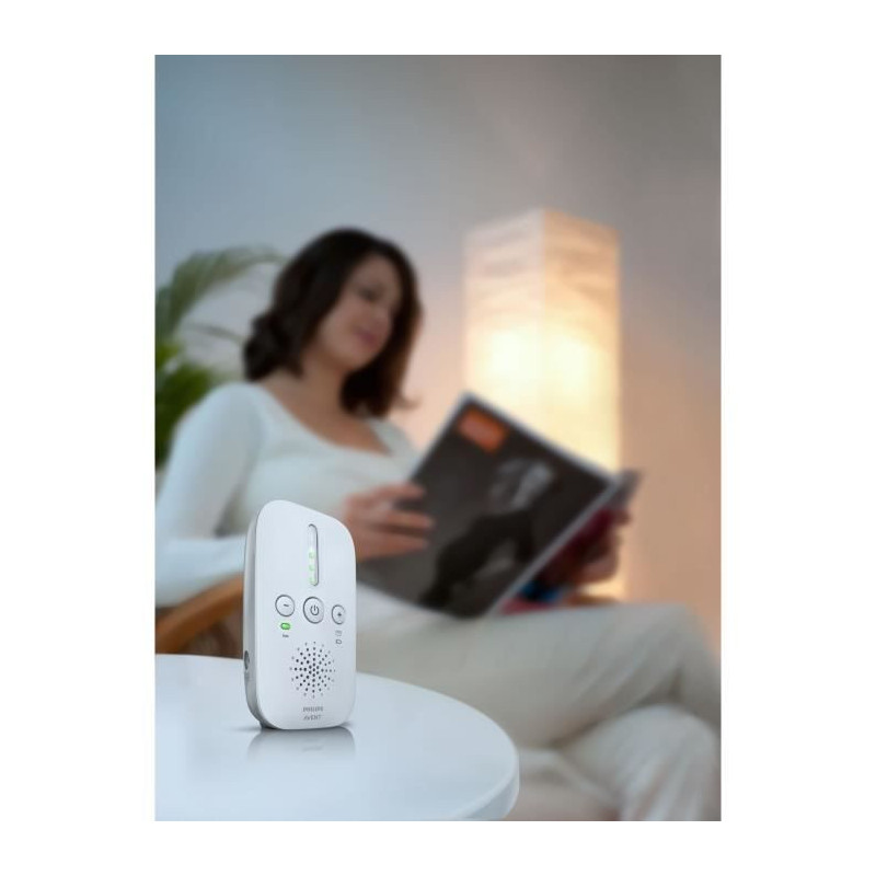 Philips Babyphone DECT SCD502 / 26 - On battery or mains - Range 300m