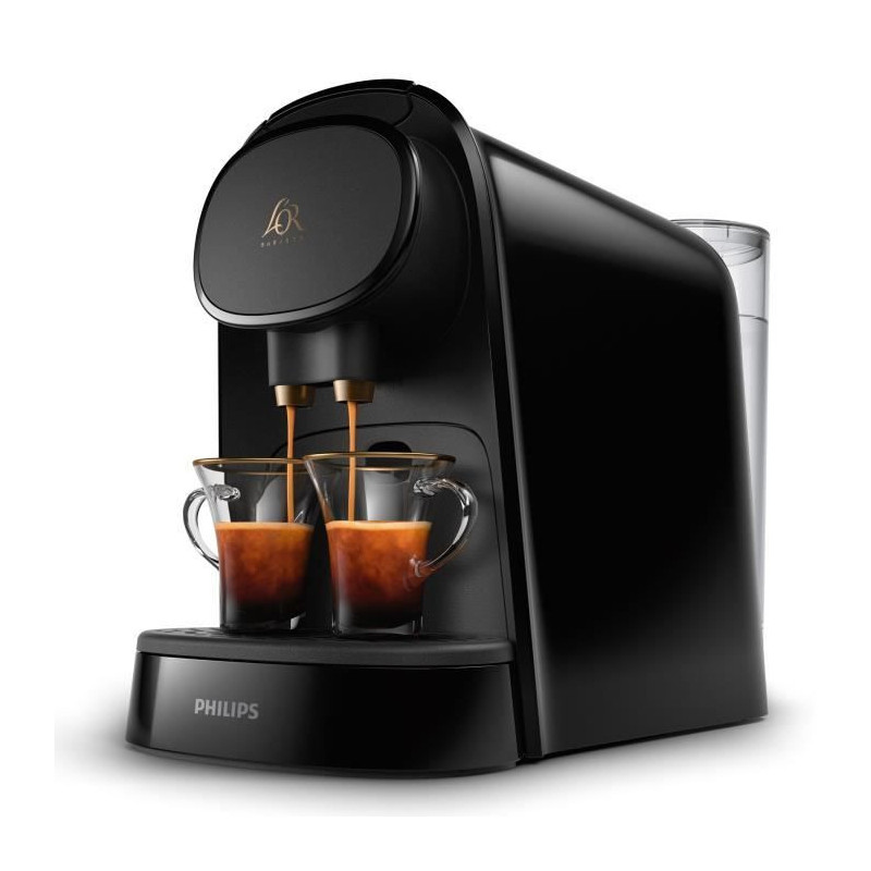 Coffee machine with double espresso capsules philips l'or barista lm80