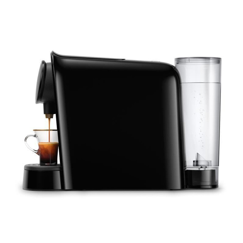 Coffee machine with double espresso capsules philips l'or barista lm80