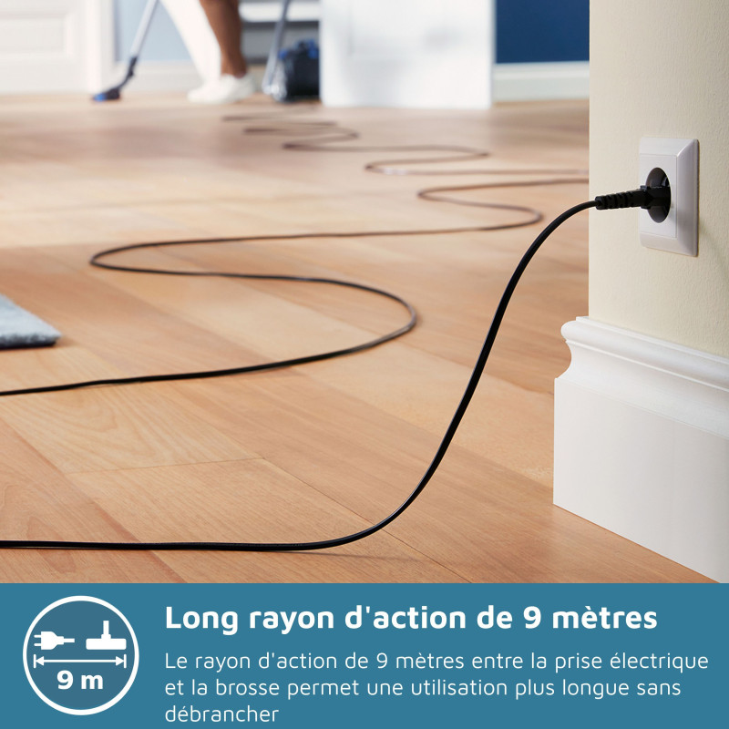 Philips XD3112/09 Traineau vacuum cleaner with Series 3000 - 900W bag