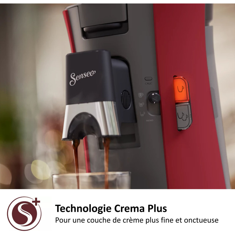 PHILIPS Senseo Select CSA240 / 91 Red