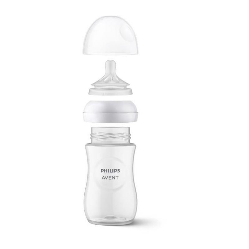Set of 3 Natural bottles 3.0 Philips Advent Scy903/02 - 260 ml