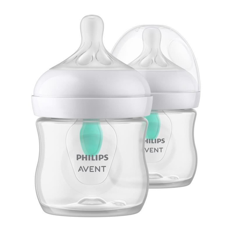 Set of 2 Natural bottles 3.0 Philips Avent Scy670/02 - 125 ml - Air Fr