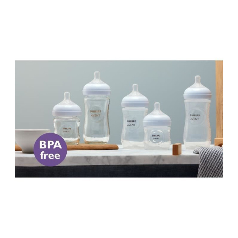 Newborn Kit - PHILIPS AVENT - Natural 3.0 - 2 125ml Bottles + 2 260ml