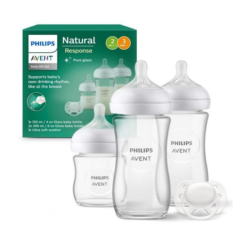 Biberon Kit New born Natural 3.0 SCD878/11