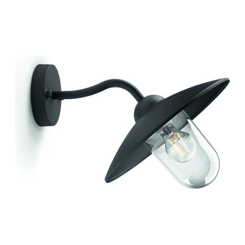 HAMMOCK-Outdoor wall light Descendant Black L30cm Black Philips