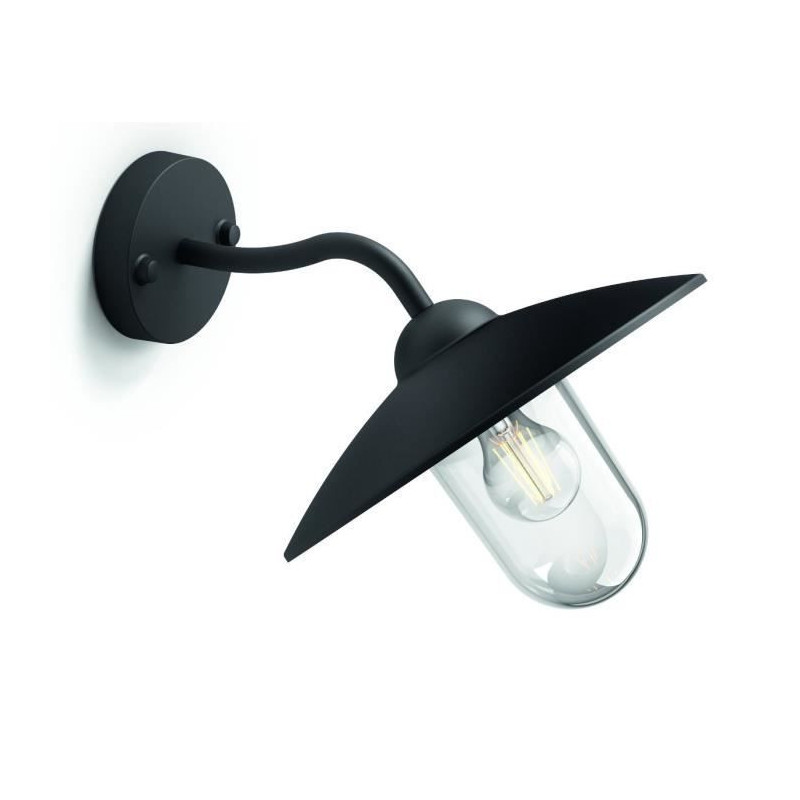 HAMMOCK-Outdoor wall light Descendant Black L30cm Black Philips