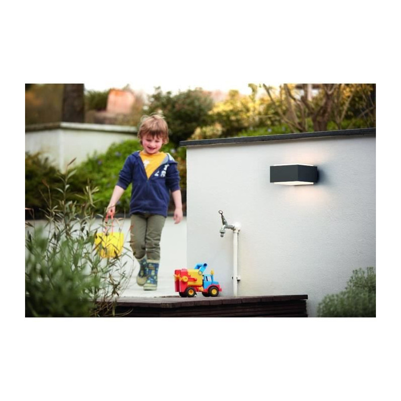 Philips Mygarden Wall Light Hedgehog 1x42 W Anthracite 1733793pn