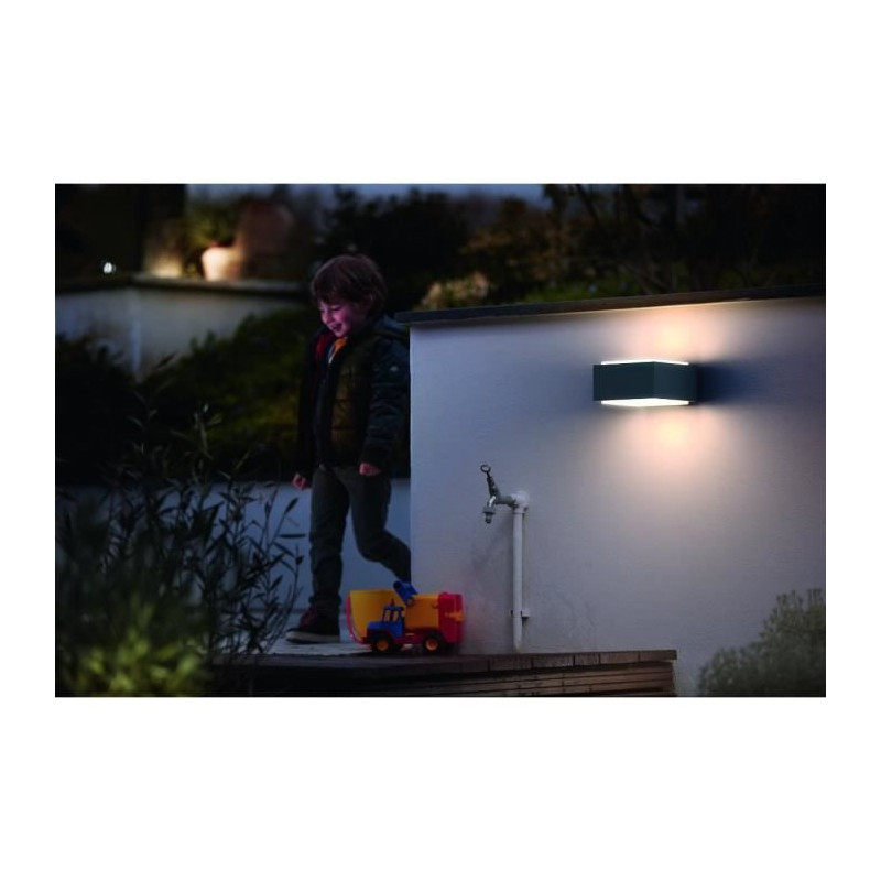 Philips Mygarden Wall Light Hedgehog 1x42 W Anthracite 1733793pn