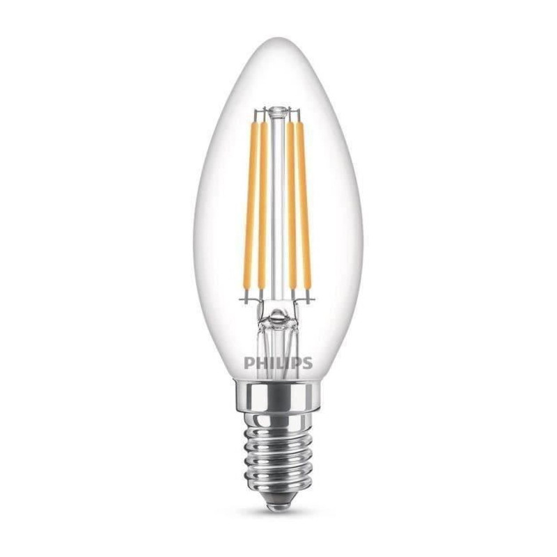 Philips Non -Dimmable LED bulb - E14 - 60W - Cold white