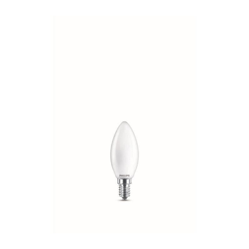 Philips Non -Dimmable LED bulb - E14 - 60W - Hot white