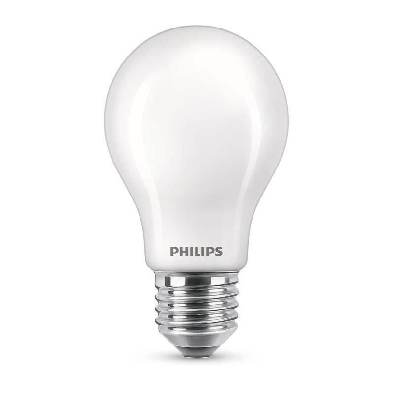 Philips LED Equivalent 75W E27 Cold White Non -Dimmable, Glass, Lot of