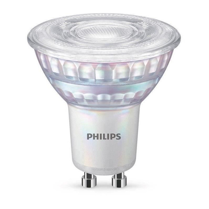 Philips LED Equivalent 50W GU10, Dimmable, Glass, Lot of 2