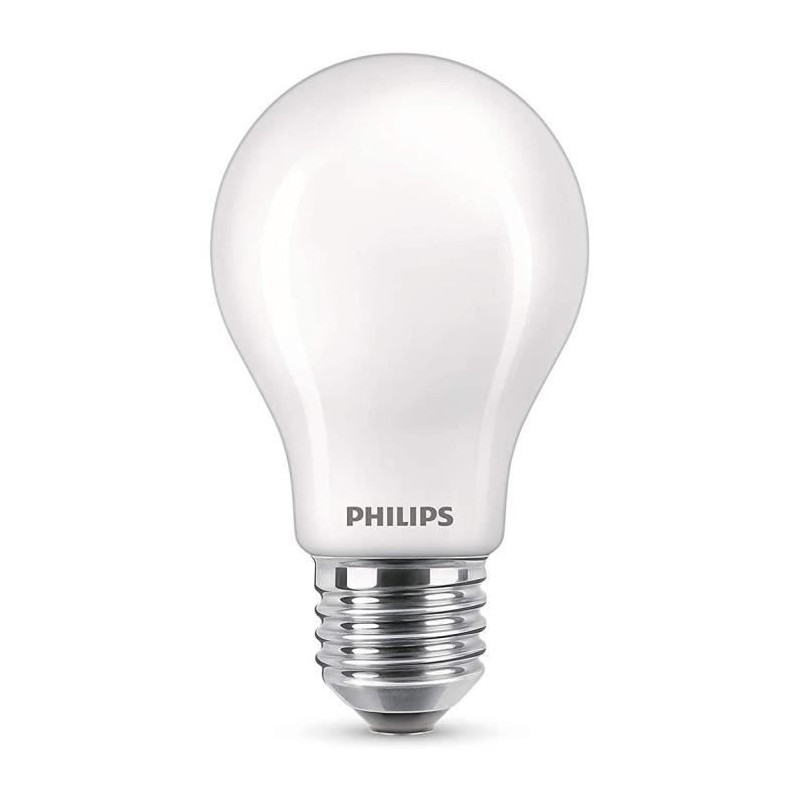 Philips LED Classic 60W Standard E27 Warm White Non -Dimmable Lot of 2