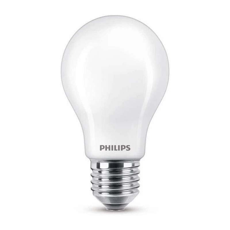 Philips, pack of 3 E27 LED 60W bulbs, warm white