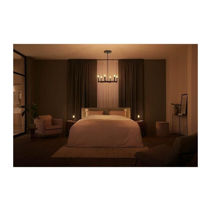 Philips Hue White Ambiance, LED Connected LED Filament E27, Bluetooth