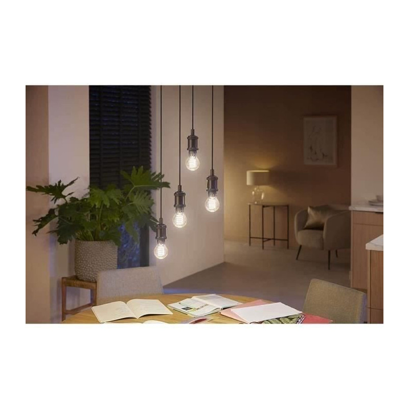 Philips Hue White Ambiance, LED Connected LED Filament E27, Bluetooth