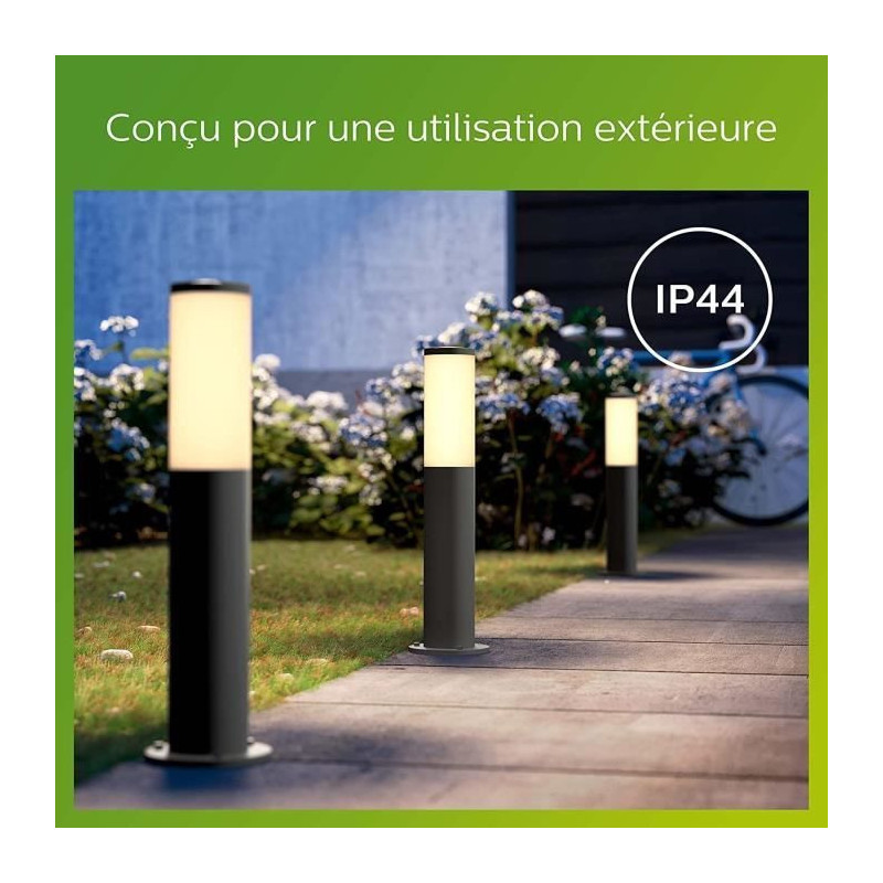 Philips Utrecht outer terminal - 1x20w - Anthracite