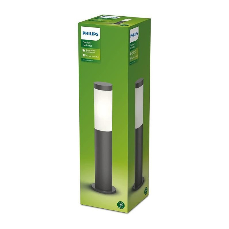 Philips Utrecht outer terminal - 1x20w - Anthracite