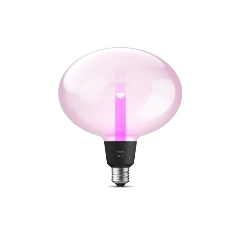 Philips Hue White and Color Ambiance, Ellipse E27 connected LED bulb,