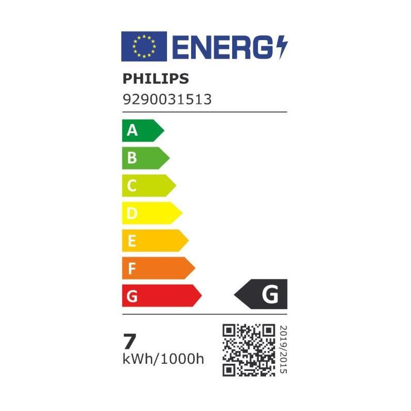 Philips Hue White and Color Ambiance, Ellipse E27 connected LED bulb,