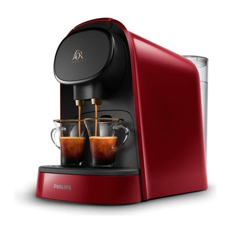 Coffee machine with double espresso capsules philips the gold barista
