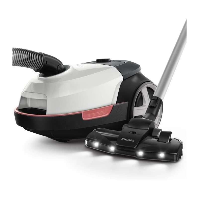Cylinder vacuum cleaner with bag - PHILIPS XD6122/12 - 900 W - 4 L - P