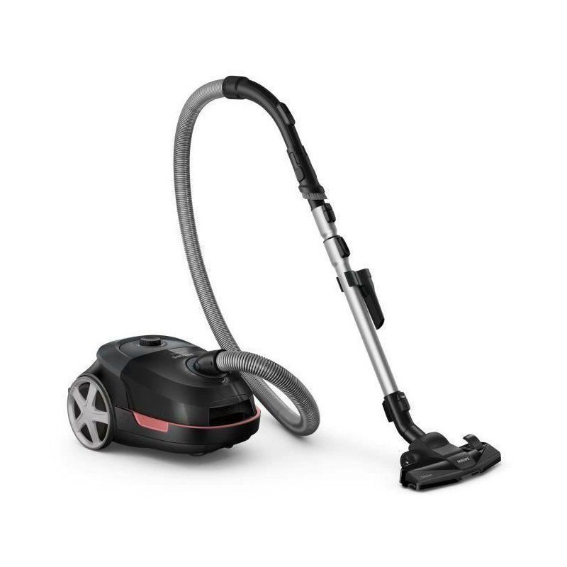 Cylinder vacuum cleaner with bag - PHILIPS - XD5123/10 - 900 W - 4 L -