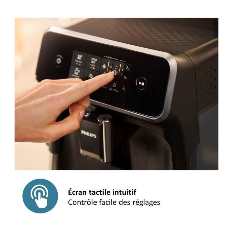 Automatic espresso machine grinder - PHILIPS - EP2225/10 - 1500 W - 27