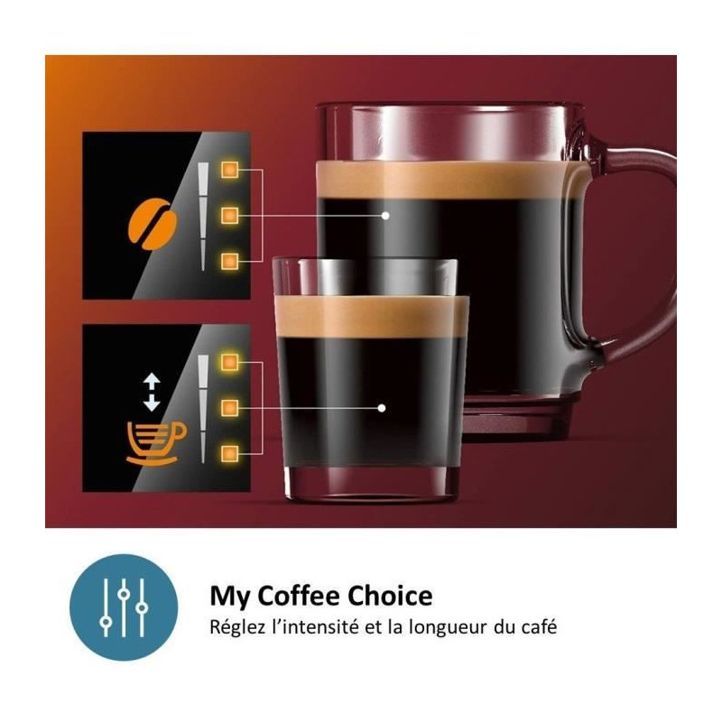 Automatic espresso machine grinder - PHILIPS - EP2225/10 - 1500 W - 27