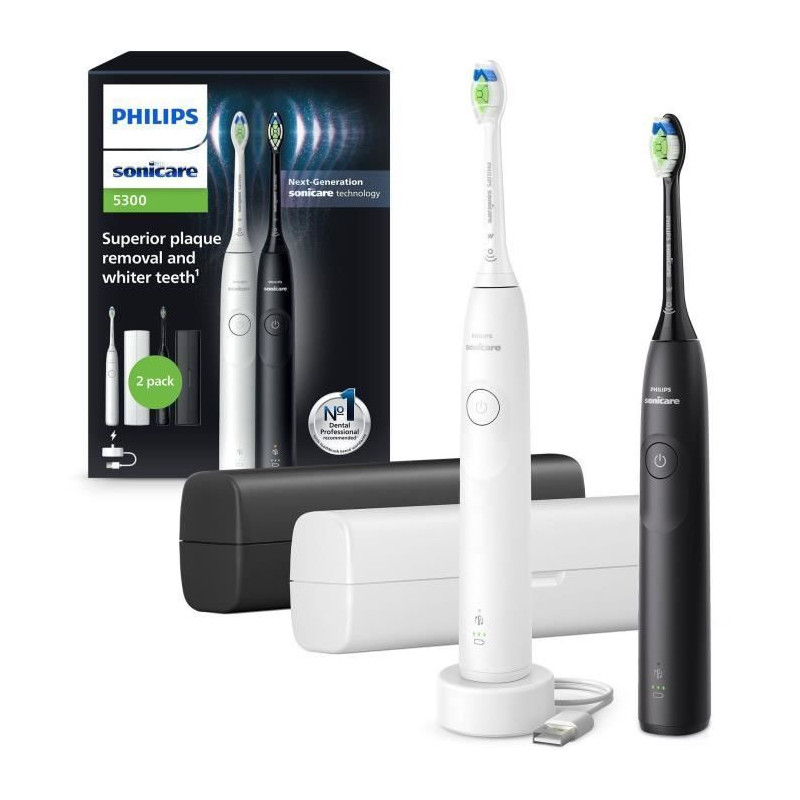 Toothbrush - PHILIPS - HX7109/01 - Sonicare - Double handle Series 530