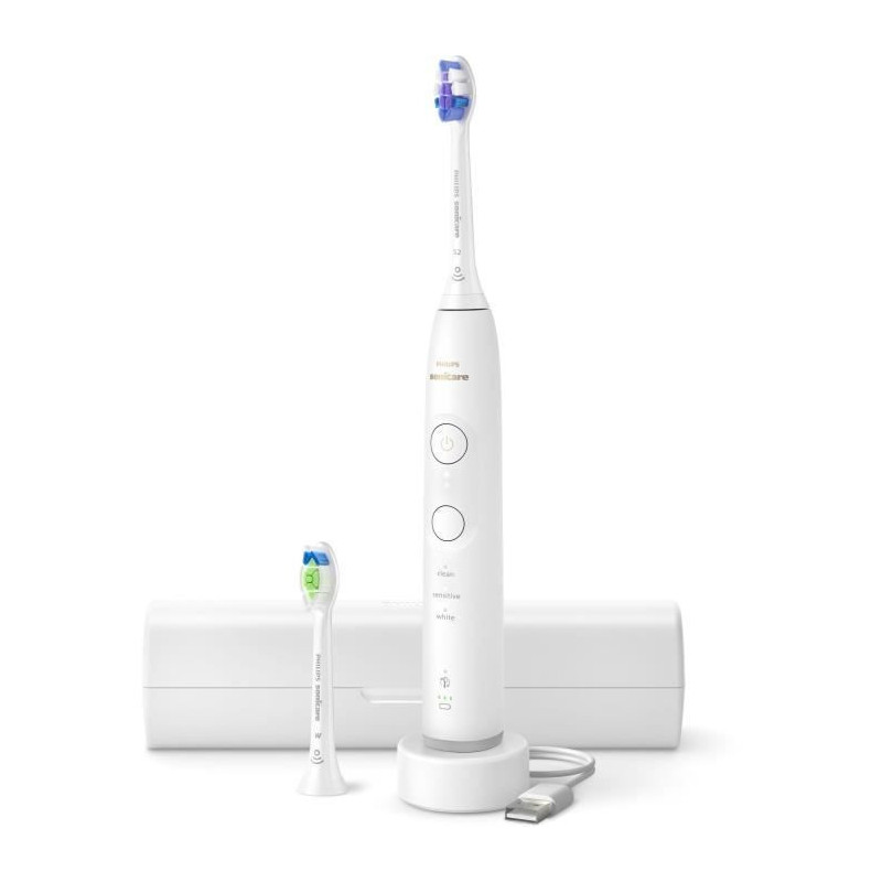 Toothbrush - PHILIPS - HX7410/02 - Sonicare - 6500 Series - White - El