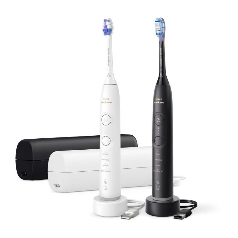 Toothbrush - PHILIPS - HX7429/02 - Sonicare - Double handle Series 710