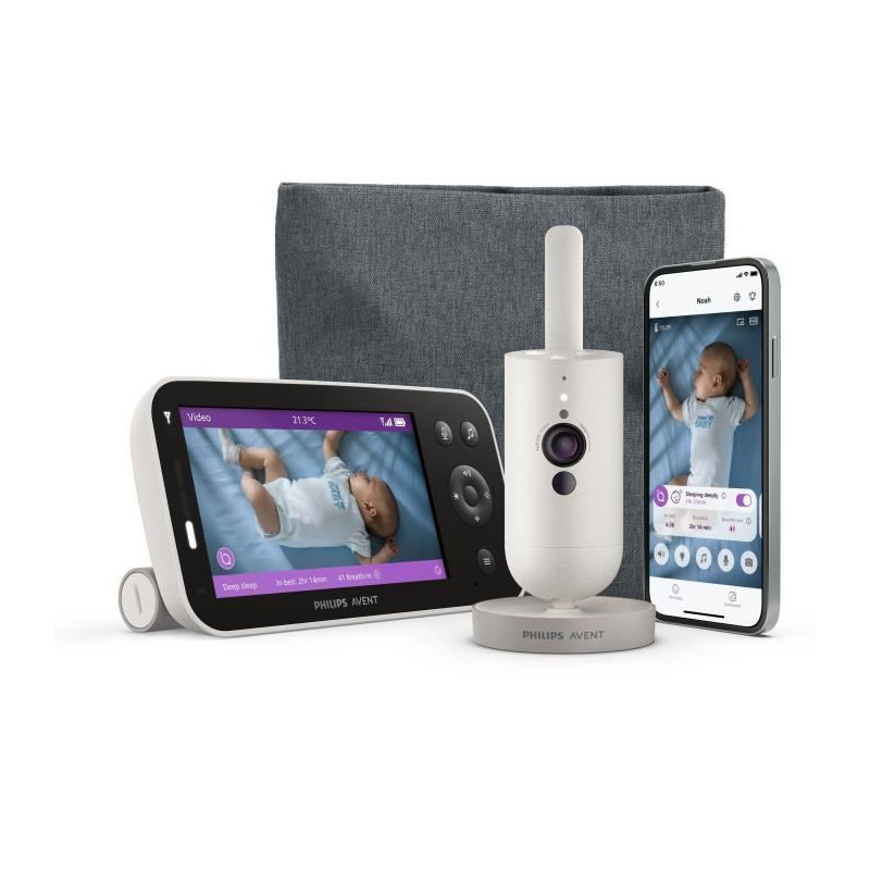 Video baby monitor - PHILIPS AVENT - Premium connected - SCD971/26