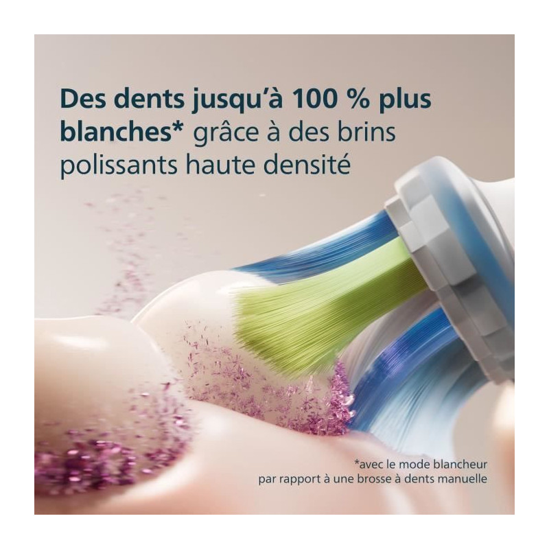 Pack of 4 brush heads - PHILIPS - HX9044/87 - C3 white