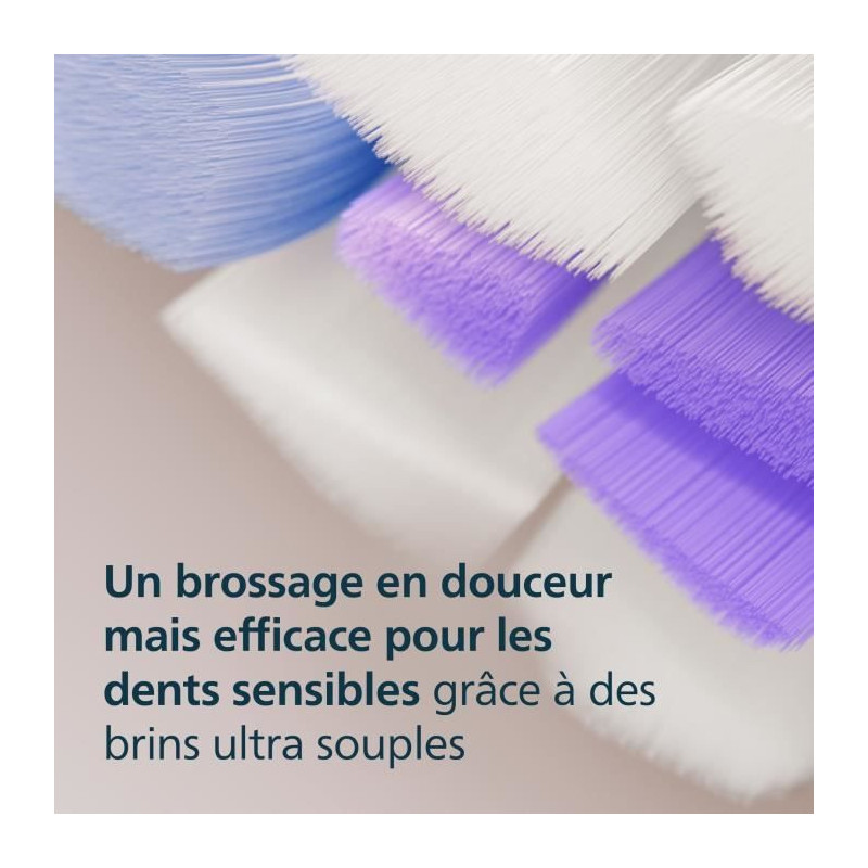 Pack of 8 brush heads - PHILIPS - HX6058/87 - S2 white