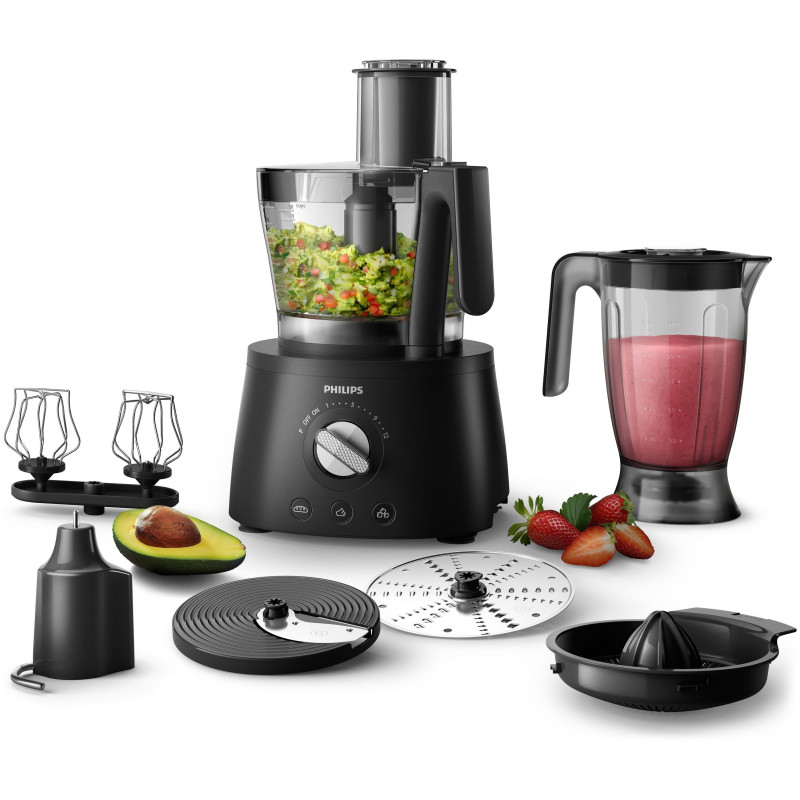 PHILIPS HR7776 / 90 Avance Collection Multifunctional Robot - Black